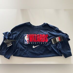 Washington wizards official Nike team long sleeve T gear